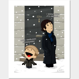 Sherlock & Watson Posters and Art